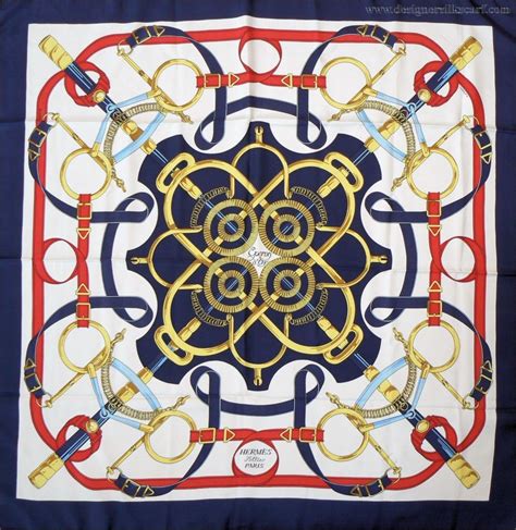 hermes scarf designs by year.